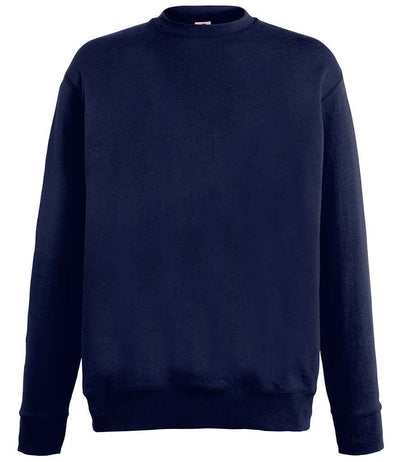 Fruit of the Loom Lightweight Drop Shoulder Sweatshirt - Deep Navy
