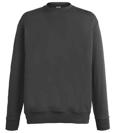 Fruit of the Loom Lightweight Drop Shoulder Sweatshirt - Light Graphite