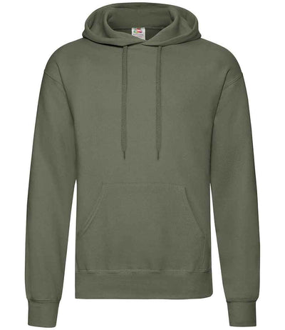 Fruit of the Loom Classic Hooded Sweatshirt - Classic Olive