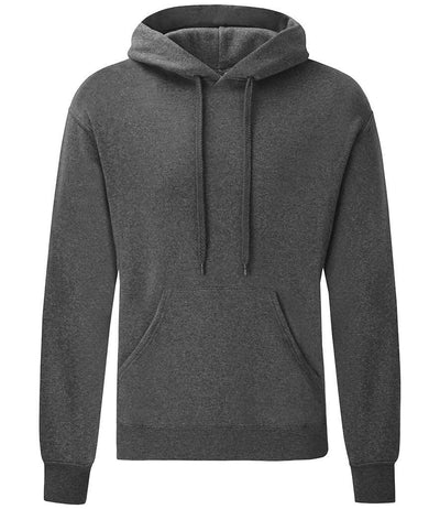 Fruit of the Loom Classic Hooded Sweatshirt - Dark Heather