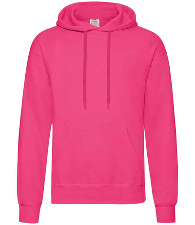 Fruit of the Loom Classic Hooded Sweatshirt - Fuchsia