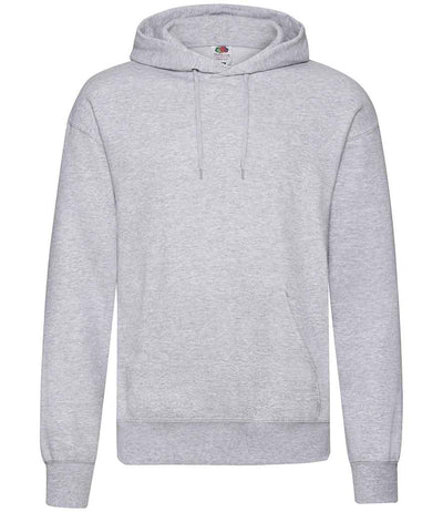 Fruit of the Loom Classic Hooded Sweatshirt - Heather Grey