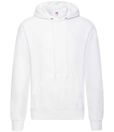 Fruit of the Loom Classic Hooded Sweatshirt - White