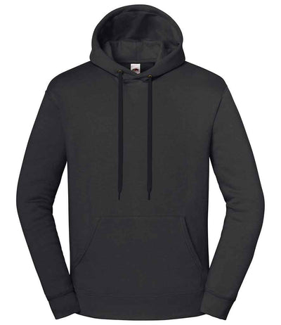 Fruit of the Loom Iconic Premium Hooded Sweatshirt - Light Graphite