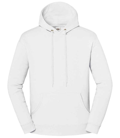 Fruit of the Loom Iconic Premium Hooded Sweatshirt - White