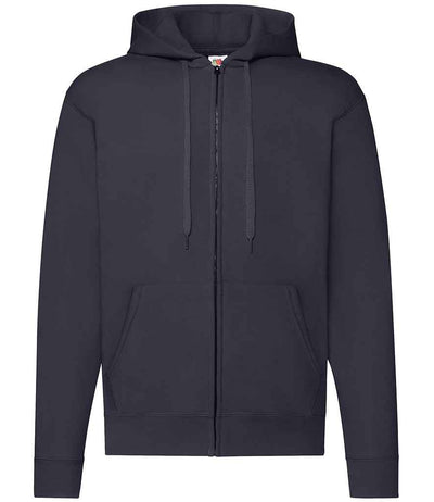 Fruit of the Loom Classic Zip Hooded Sweatshirt - Deep Navy
