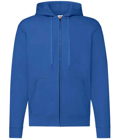 Fruit of the Loom Classic Zip Hooded Sweatshirt - Royal Blue