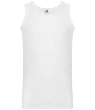 Fruit of the Loom Athletic Vest - White