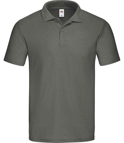 Fruit of the Loom Original Piqué Polo Shirt - Light Graphite