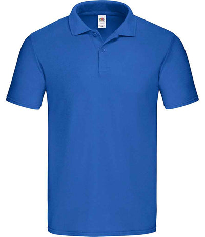 Fruit of the Loom Original Piqué Polo Shirt - Royal Blue