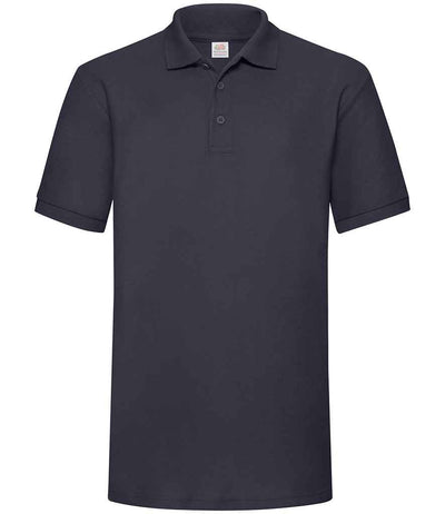 Fruit of the Loom Heavy Poly/Cotton Piqué Polo Shirt - Deep Navy