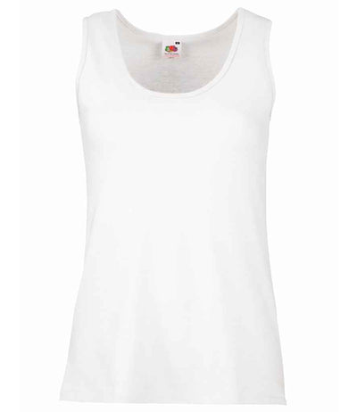 Fruit of the Loom Lady Fit Value Vest - White
