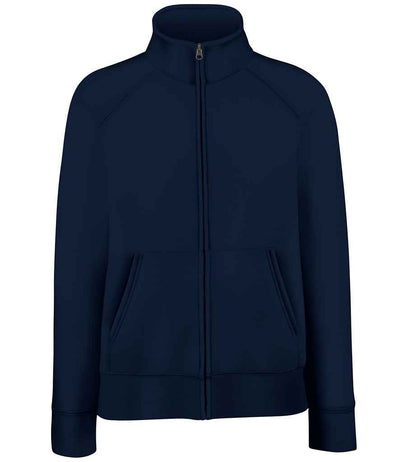 Fruit of the Loom Premium Lady Fit Sweat Jacket - Deep Navy