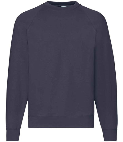 Fruit of the Loom Classic Raglan Sweatshirt - Deep Navy