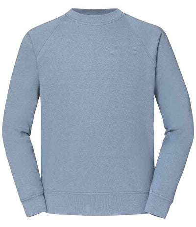Fruit of the Loom Classic Raglan Sweatshirt - Mineral Blue