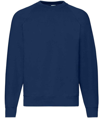 Fruit of the Loom Classic Raglan Sweatshirt - Navy