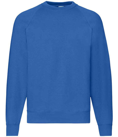 Fruit of the Loom Classic Raglan Sweatshirt - Royal Blue