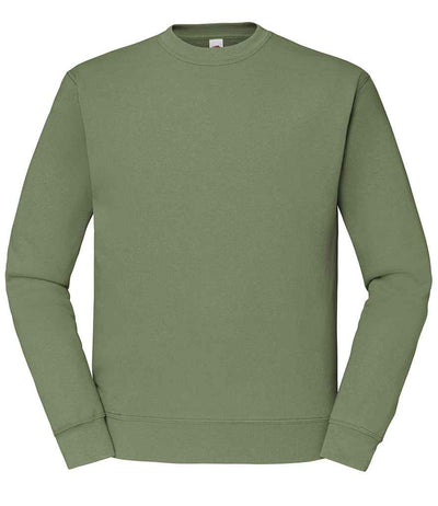 Fruit of the Loom Classic Drop Shoulder Sweatshirt - Classic Olive