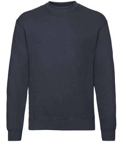 Fruit of the Loom Classic Drop Shoulder Sweatshirt - Deep Navy