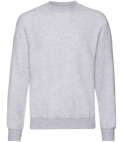 Fruit of the Loom Classic Drop Shoulder Sweatshirt - Heather Grey