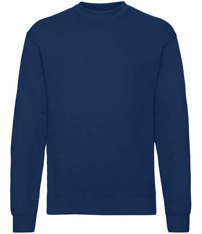 Fruit of the Loom Classic Drop Shoulder Sweatshirt - Navy