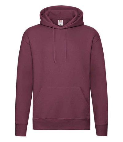 Fruit of the Loom Premium Hooded Sweatshirt - Burgundy