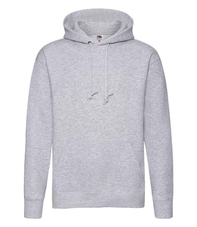 Fruit of the Loom Premium Hooded Sweatshirt - Heather Grey