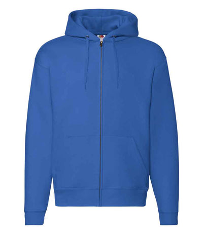Fruit of the Loom Premium Zip Hooded Sweatshirt - Royal Blue