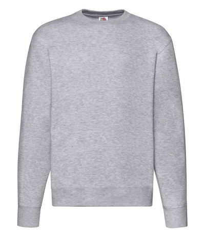 Fruit of the Loom Premium Drop Shoulder Sweatshirt - Heather Grey