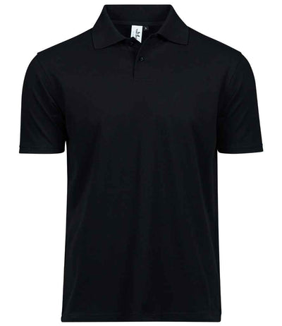 Tee Jays Power Organic Piqué Polo Shirt - Black