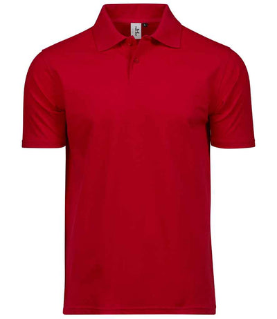 Tee Jays Power Organic Piqué Polo Shirt - Red