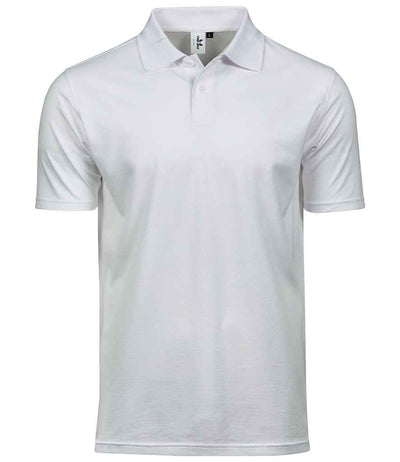 Tee Jays Power Organic Piqué Polo Shirt - White
