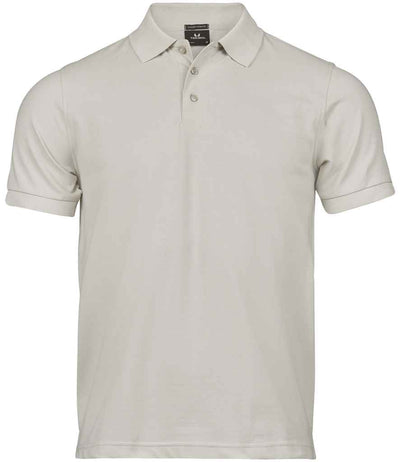 Tee Jays Luxury Stretch Piqué Polo Shirt - Cement