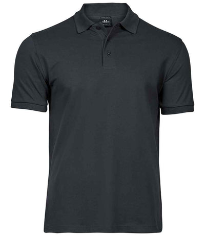 Tee Jays Luxury Stretch Piqué Polo Shirt - Dark Grey