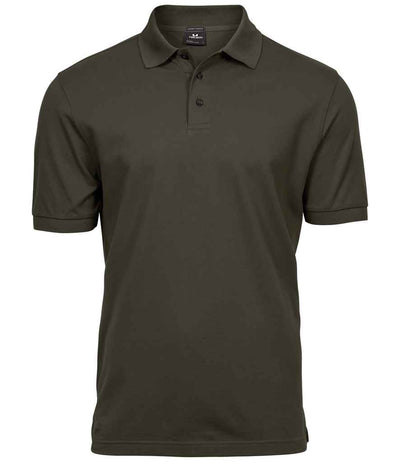 Tee Jays Luxury Stretch Piqué Polo Shirt - Dark Olive
