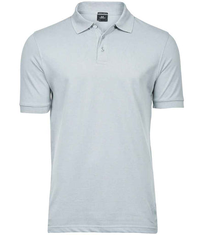 Tee Jays Luxury Stretch Piqué Polo Shirt - Ice Blue