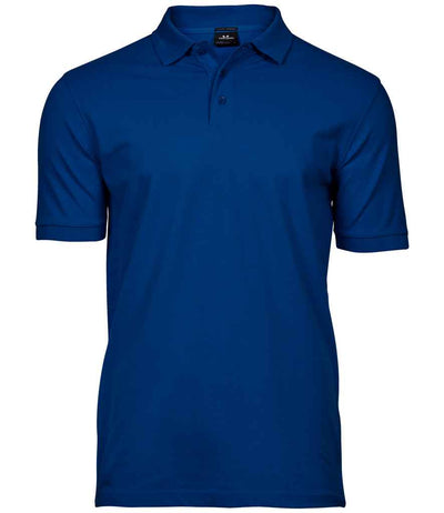 Tee Jays Luxury Stretch Piqué Polo Shirt - Indigo