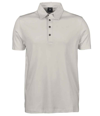 Tee Jays Pima Cotton Interlock Polo Shirt - Cement