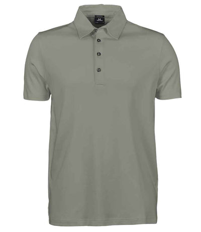 Tee Jays Pima Cotton Interlock Polo Shirt - Sage