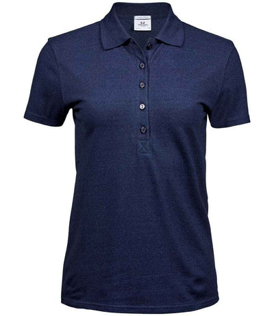 Tee Jays Ladies Luxury Stretch Polo Shirt - Denim