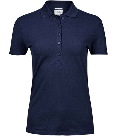 Tee Jays Ladies Luxury Stretch Polo Shirt - Navy