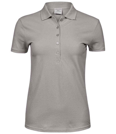 Tee Jays Ladies Luxury Stretch Polo Shirt - Stone