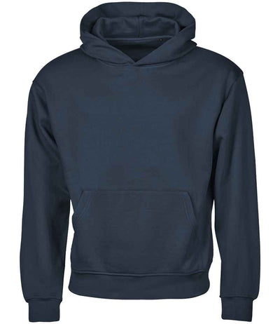Tee Jays Unlabeled Heavy Loose Fit Hooded Sweatshirt - Ink Blue