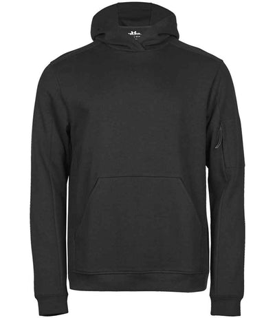Tee Jays Athletic Hooded Sweatshirt - Black