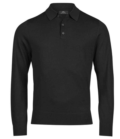 Tee Jays Knitted Polo Shirt - Pine