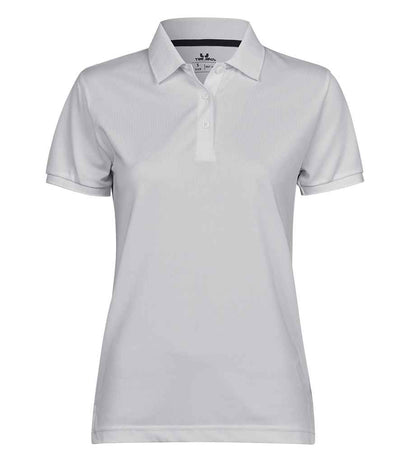 Tee Jays Ladies Club Polo Shirt - White
