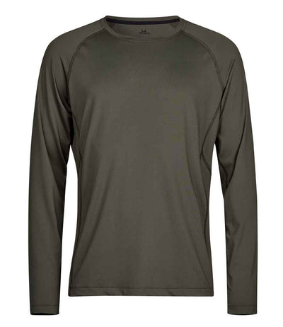 Tee Jays Long Sleeve CoolDry™ T-Shirt - Deep Green