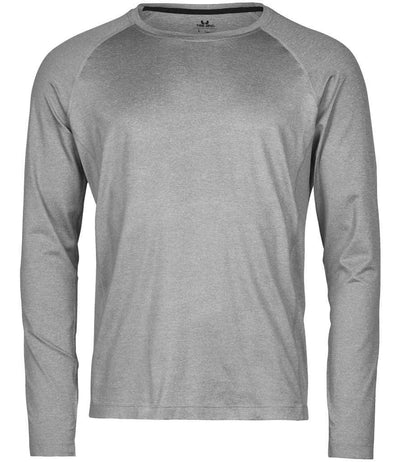 Tee Jays Long Sleeve CoolDry™ T-Shirt - Grey Melange