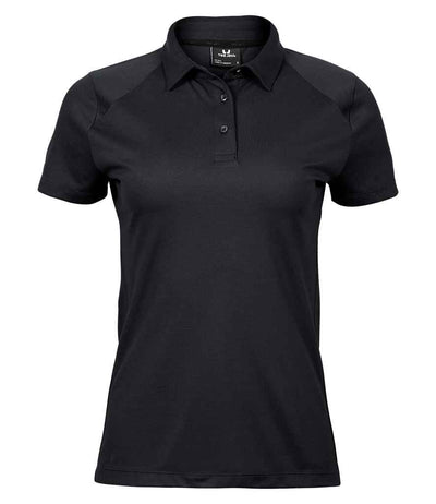 Tee Jays Ladies Luxury Sport Polo Shirt - Black