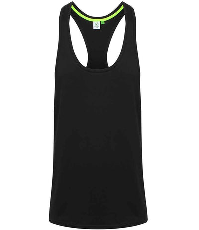 Tombo Muscle Vest - Black